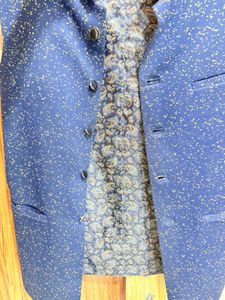 Blue Patterned Waistcoat(S-M size)