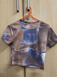 Tie-Dye Crop Top