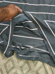 Men's Striped Hoodie T-Shirt Sealed pack