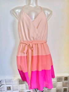🔥Buy1, Get 1 Free 🔥 Imported ✈️Color Block Dress