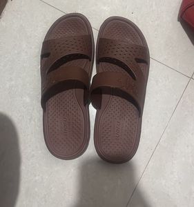 Comfortable Brown Slides