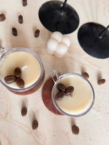 Coffee Cup Scented Candles-Set of 2