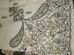 Cream Kurta with Intricate Embroidery