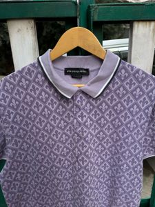 Elevenparis Patterned Polo Shirt