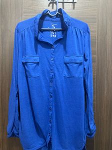 Navy Blue Top for Ladies