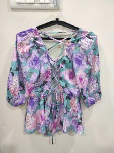 SASSAFRAS Floral Back Criss Cross