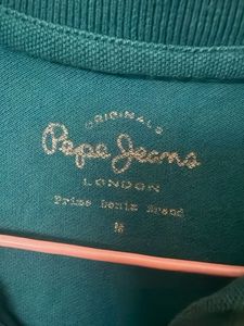 Pepe Jeans Teal Polo T-Shirt