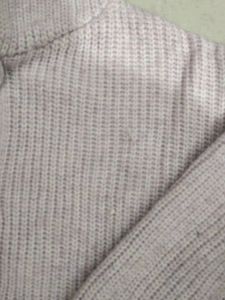 Lilac Hooded Knit Cardigan Baggy