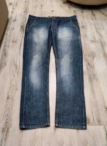 Blue Y2K Jeans 38 Waist