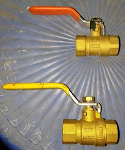 Matrix &amp; Aristal Brass Ball Valves - Two Valve