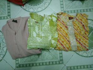 Embellished Kurta Set Bundle