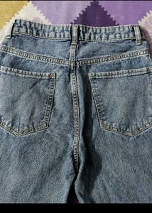 Wide Leg Denim Jeans