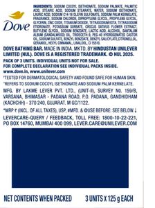 Dove Serum Bar Sandal Glow Soap - 3 Bars