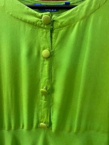 Green Anarkali Kurti (Women)