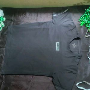 Men's Stylish Black T-Shirt