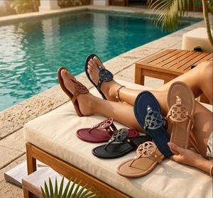 Tory Burch Leather Sandals
