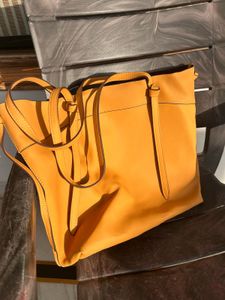 Stylish Mustard Yellow Tote Bag