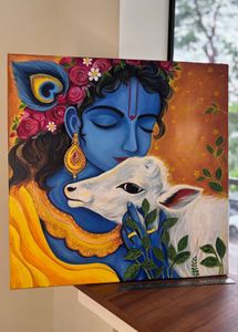 Limited Time Offer⏰✨🚨beautiful Krishna Painting