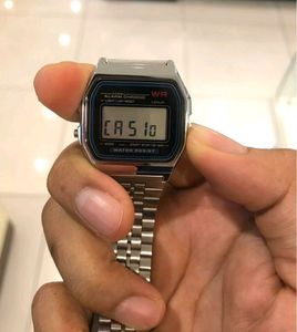 Silver Unused Vintage Style Digital Watch For All