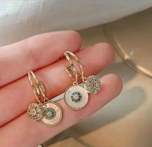 Evil Eye Charm Korean earrings