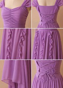 Elegant Lavender Gown
