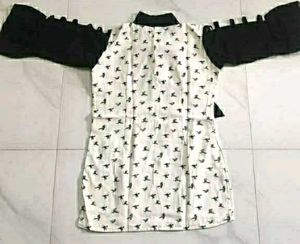 Chic Bird Print Kurti