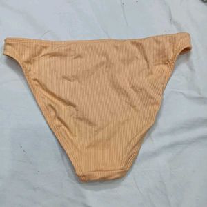 💙 Ribbed Peach Bikini Bottom