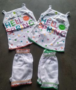 Combo Set Girls Dress