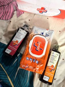 Savlon Face & Body Wash & Wipes Set