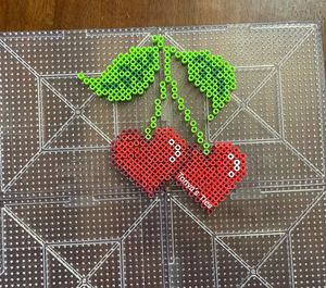 Cute Cherry Keychain