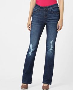 VERO MODA boot-leg women blue jeans