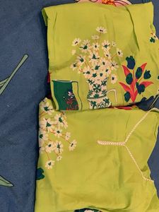 women cord set rayon cotton