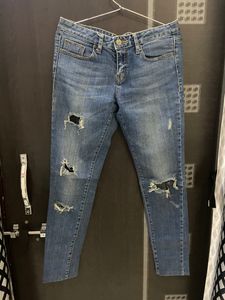 Ripped Blue Jeans