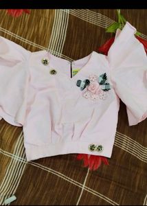 Cute Pink &amp; Checkered Skirt Set