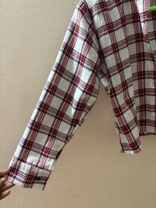 Classic Plaid Cropped Shirt