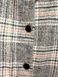 Chic Plaid Button-Up Long Jacket 🧥