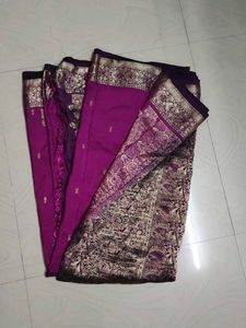Pure Kanchi Pattu Saree 💜
