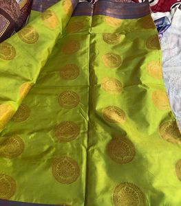 Designer Silk Saree with Stitched Blouse