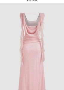 Pink Midi Dress