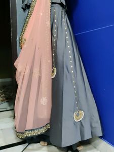 Lehanga Choli  With Hand Work