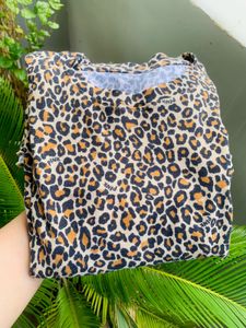 Leopard Print Pajama Pants