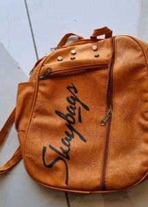 Brown Backpack