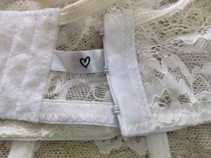 White Floral Lace Corset Top ✨