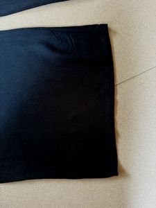 Black Wide-Leg Palazzo Pants