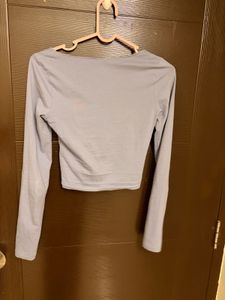 Long Sleeve Cropped Top
