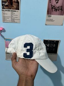 White Polo Hat for kids