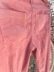 Pink Denim Slim Fit