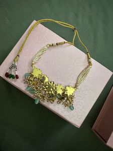 Designer Floral Necklace Set