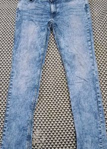Acid Wash Denim Jeans