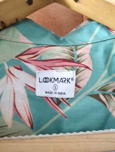 Floral Print Short Sleeve Shirt